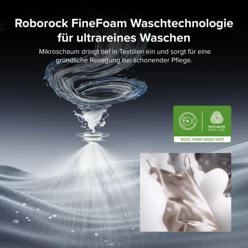 Roborock Zeo X Waschtrockner mit der Zeo-Cycle® Trocknungstechnologie