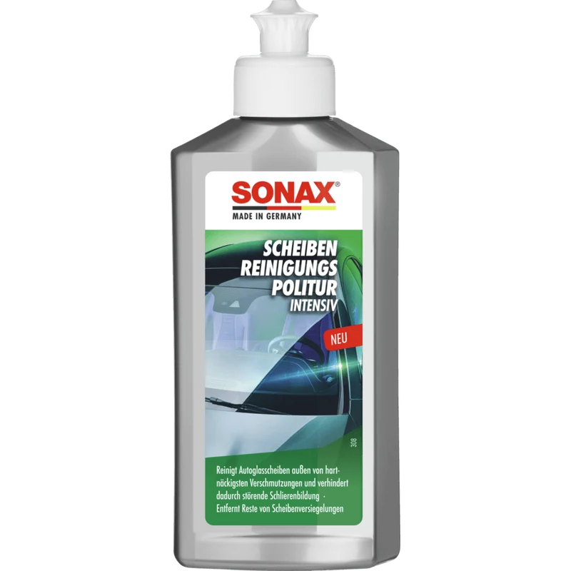 SONAX ScheibenReinigungsPolitur intensiv | Flasche (250 ml)