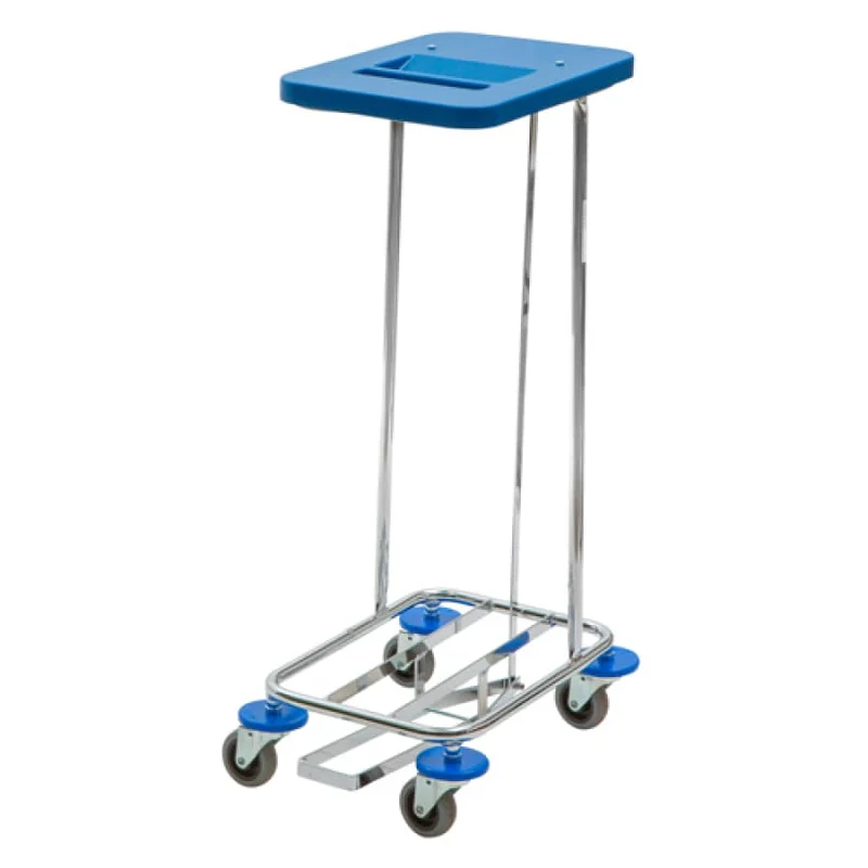 VERMOP Meditrans Wäschesammler Einfach mit Deckel und Pedal