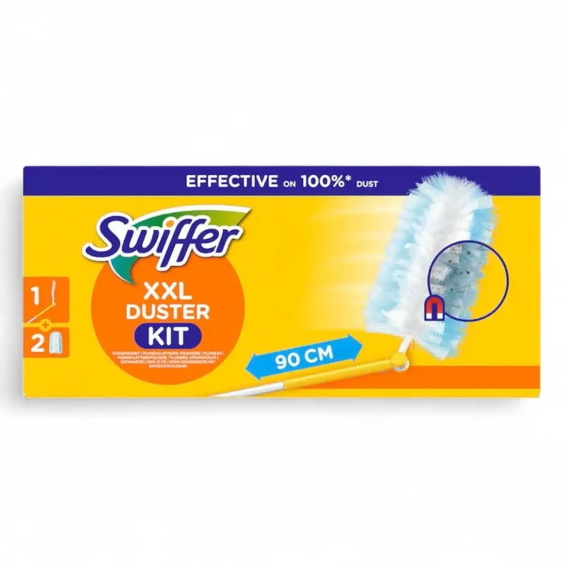 SWIFFER XXL Duster Handgriff + 2 Staubfangtücher