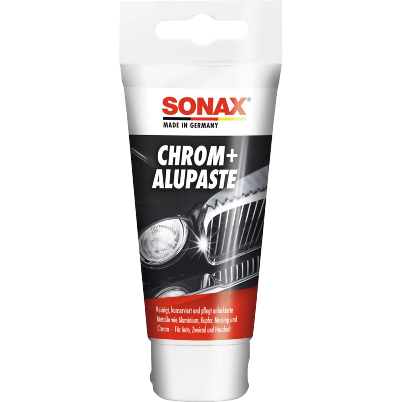 SONAX Chrom+AluPaste | Tube (75 ml)