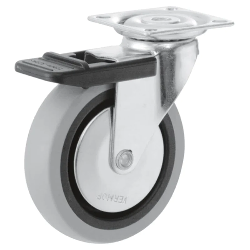 VERMOP Rolle mit Feststellbremse 100 mm für Grundgestelle