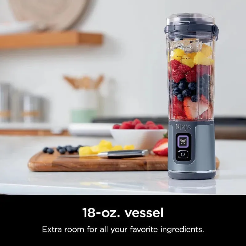 Ninja BC151NV Cordless Portable Personal Blender – 18oz