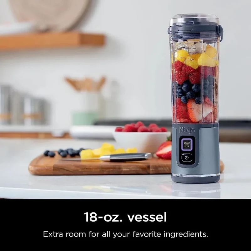 Ninja BC51NV Cordless BPA-Free Personal Blender – 18oz
