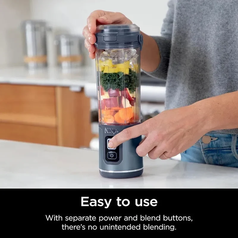 Ninja BC51NV Cordless BPA-Free Personal Blender – 18oz