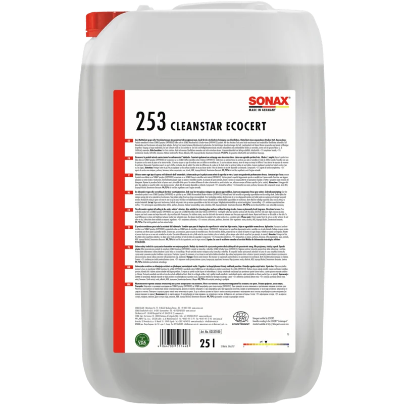 SONAX CleanStar Ecodetergent