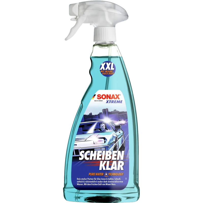 SONAX XTREME ScheibenKlar Miami Race Sonderedition | Flasche (1 l)