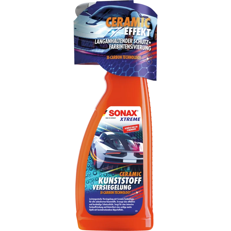 SONAX XTREME Ceramic KunststoffVersiegelung | Flasche (750 ml)