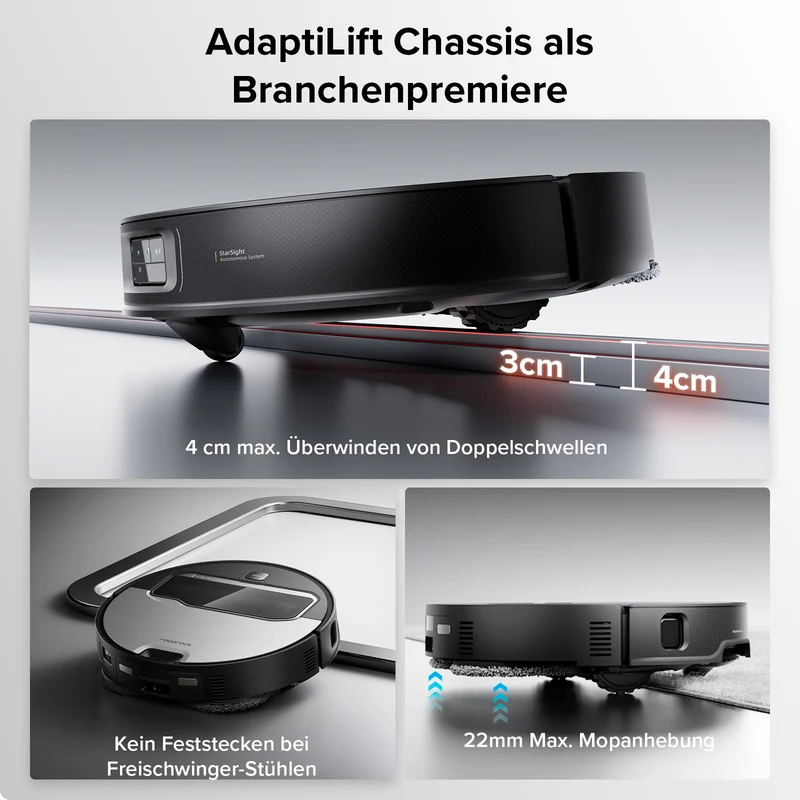 Roborock Saros Z70 Staubsaugerroboter mit mechanischem OmniGrip™ Arm
