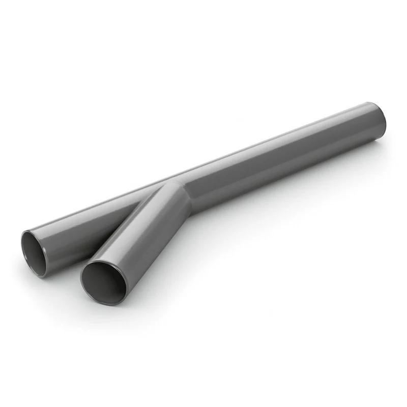 IV Rohr Verteiler 30°-Abzweig Ø 120 mm auf 75 mm