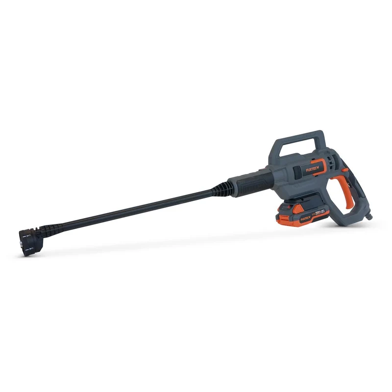 B-WARE FUXTEC 20V Akku Hochdruckreiniger FX-E1HDR20 SET mit 1 x Akku 2Ah, 1 x Ladegerät 1A