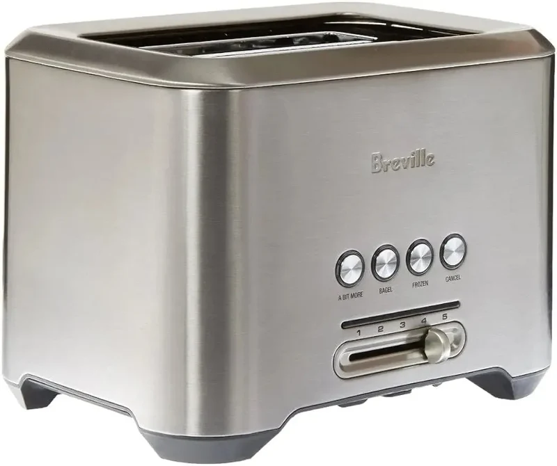 Bit More 4-Slice Toaster, Brushed Stainless Steel, BTA730XL
