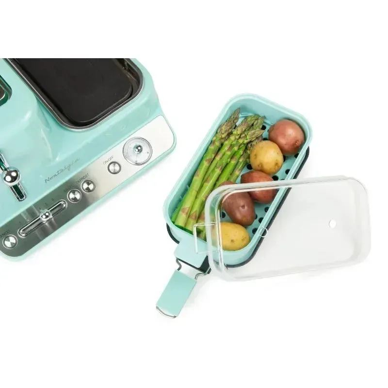 HAOYUNMA Breakfast Station for the kitchen 3-in-1 , bread machine toaster oven bread machine