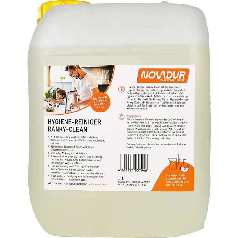 NOVADUR Hygiene-Reiniger Ranky-Clean