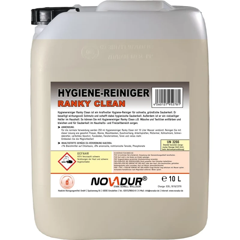 NOVADUR Hygiene-Reiniger Ranky-Clean