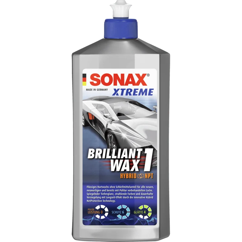 SONAX XTREME BrilliantWax 1 | Flasche (500 ml)