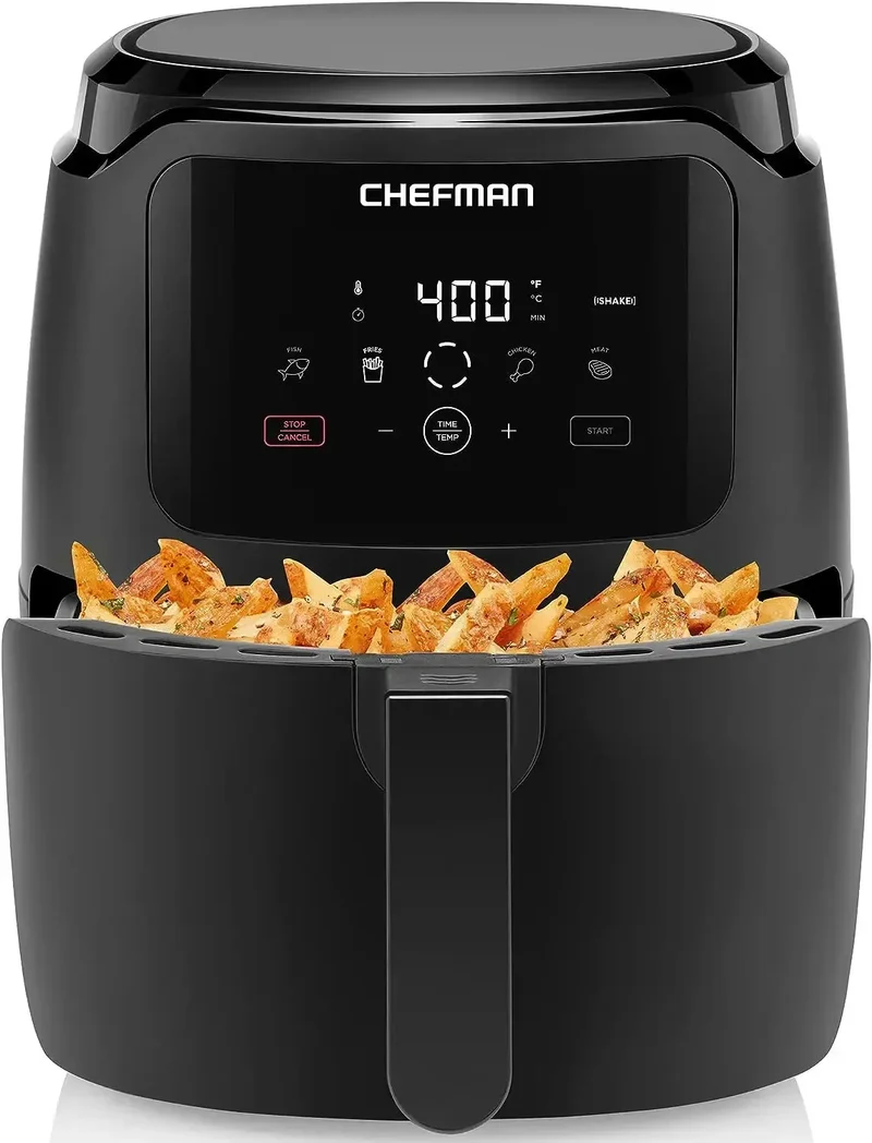 Multifunctional Digital Air Fryer Dehydrator Convection Oven, 17 Touch Screen Presets Fry Roast Dehydrate air fryer oven
