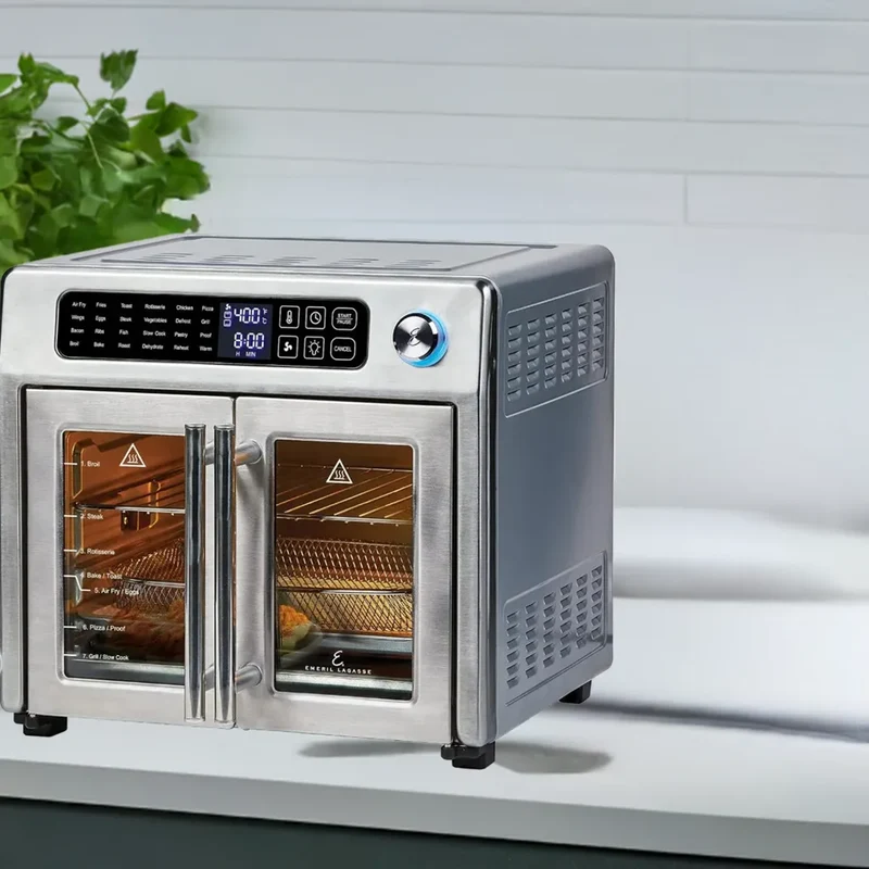 Emeril Lagasse 26 QT Extra Large Air Fryer with French doors & Convection Cooking