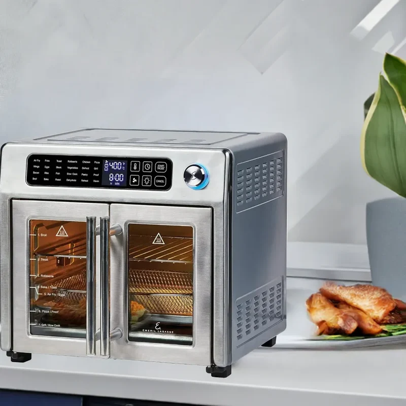Emeril Lagasse 26 QT Extra Large Air Fryer with French doors & Convection Cooking