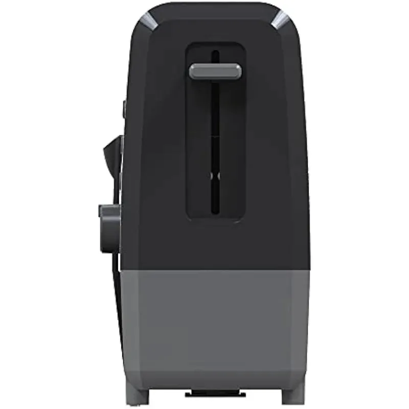 ZAOXI Toaster Wide Slot Slide Through with Bagel and Gluten-Free Settings and Cool Exterior Includes Removable Serving Tray