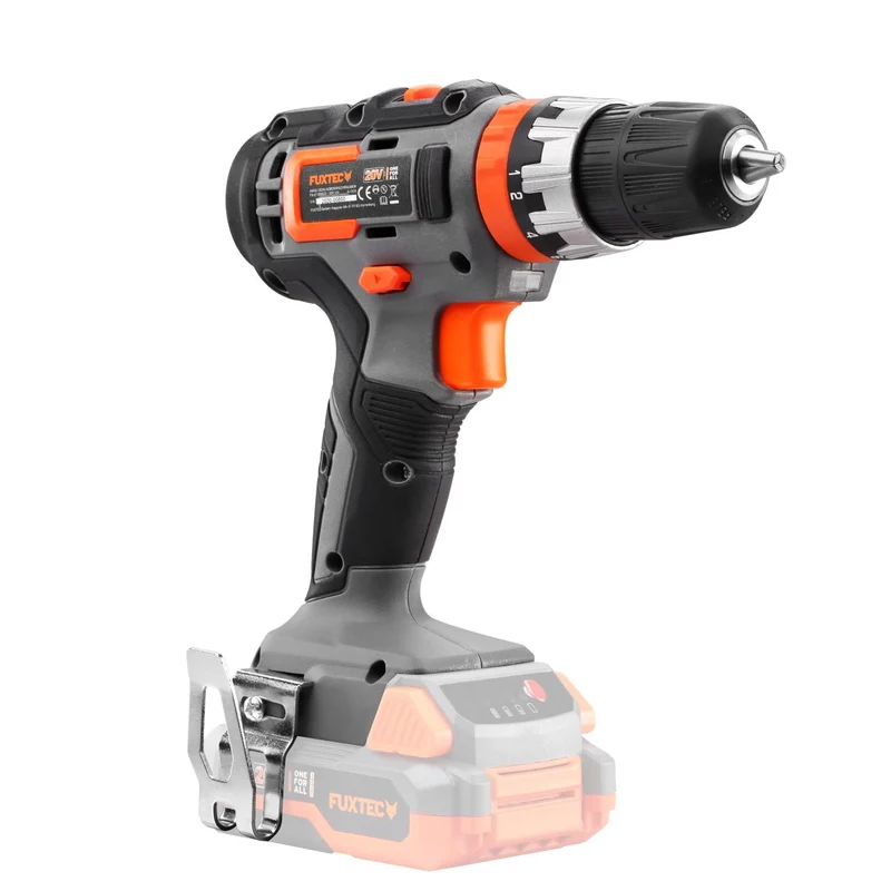 B-WARE FUXTEC 20V Akku Schlagbohrschrauber FX-E1SBS20 SET mit 2 x Akku 2Ah, 1 x Ladegerät 1A