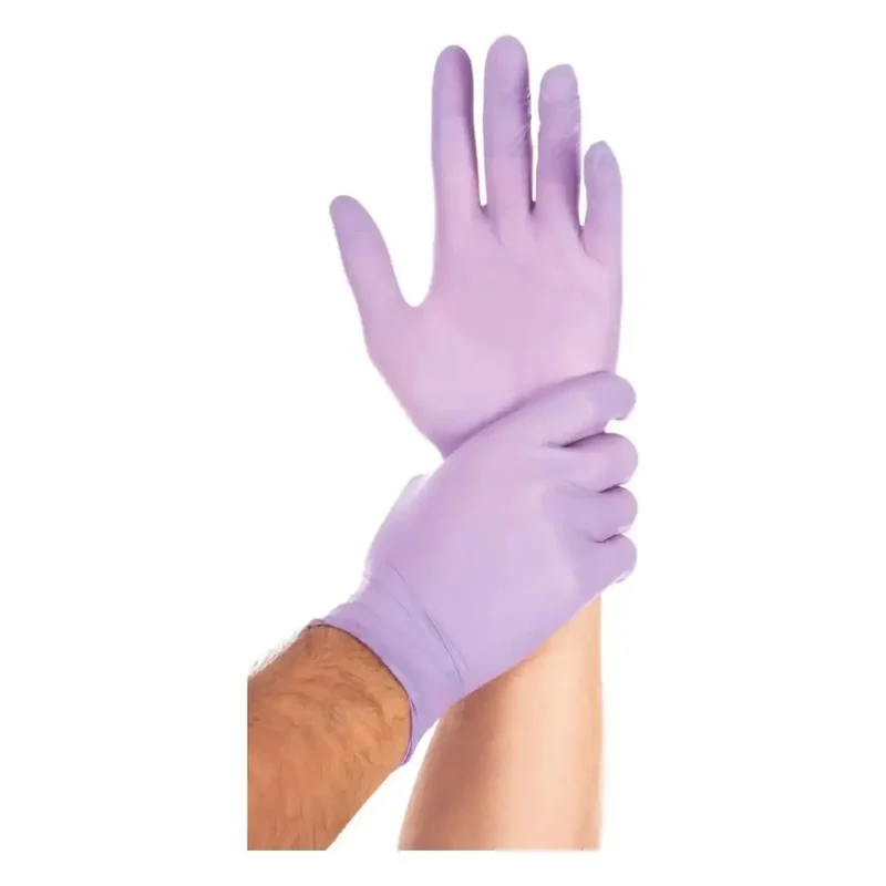 Hygostar "Safe Light" Nitril-Handschuhe Lila 100 Stück