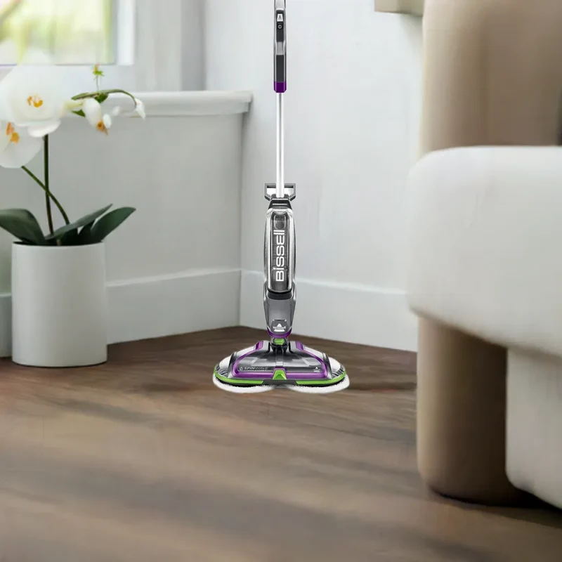 Bissell SpinWave Cordless PET Hard Floor Spin Mop – Powerful & Gentle Floor Cleaner