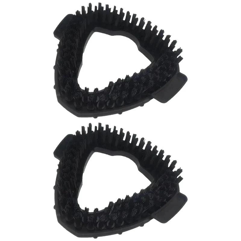 Floor Scrubber Replace Head Spin Mop Scrub Brush Head Triangle Hard Bristle Cleaning Brush for O Cedar 1 Tank System