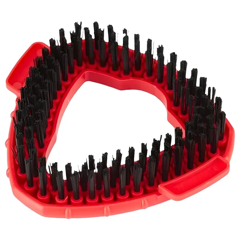 Floor Scrubber Replace Head Spin Mop Scrub Brush Head Triangle Hard Bristle Cleaning Brush for O Cedar 1 Tank System
