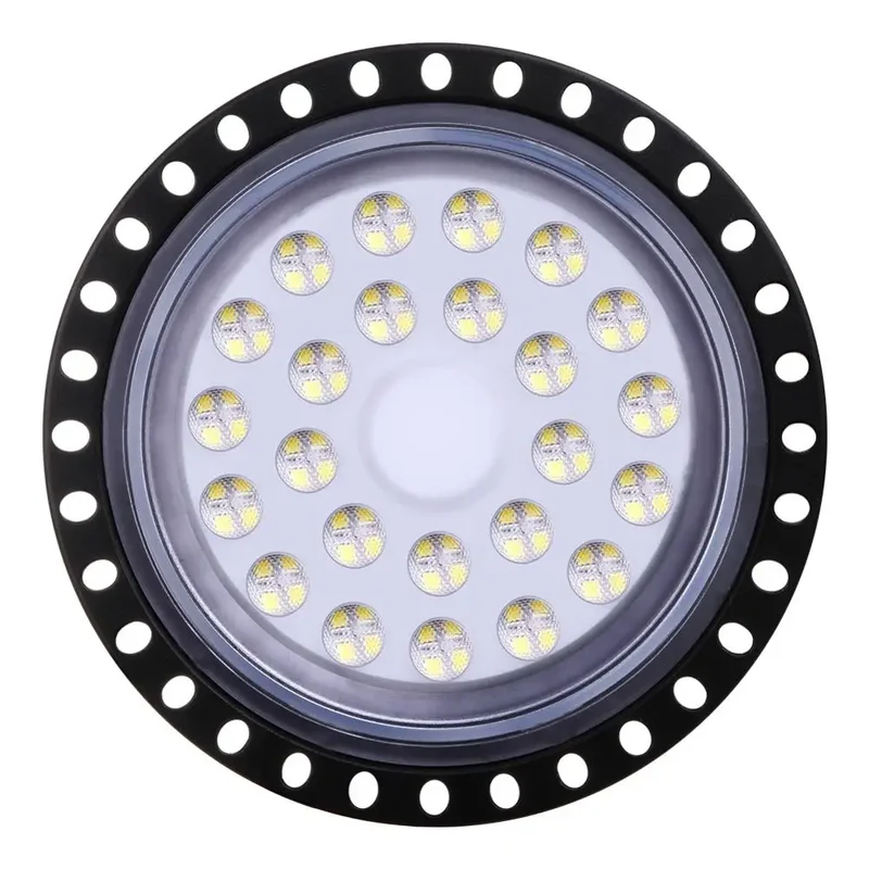 Ultraslim UFO LED High Bay Light 100W–500W – IP65 Waterproof for Garage, Warehouse & Workshop