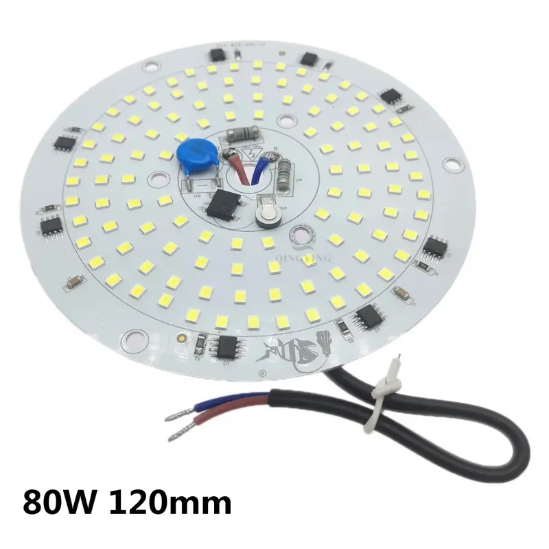 Super Bright AC220V High Bay Lamp Panel 80W 100W 150W 200W SMD2835 Full Power For Factory Garage Warehouse Industrial Lighting