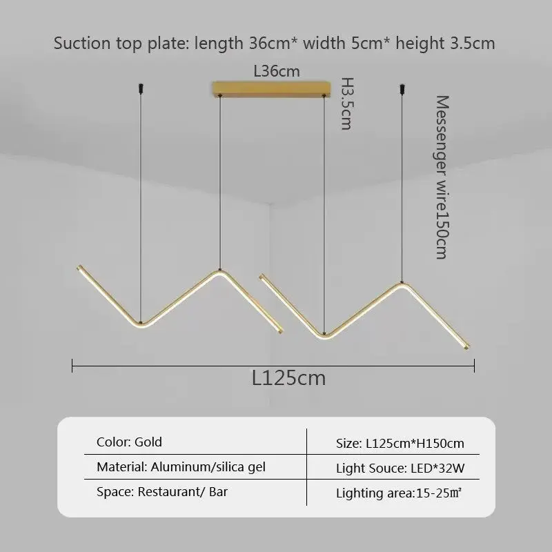 Modern LED Pendant Light Minimalist Chandelier For Dinning Room Kitchen Bar Restaurant Home Decor Led Lighting Remote Control