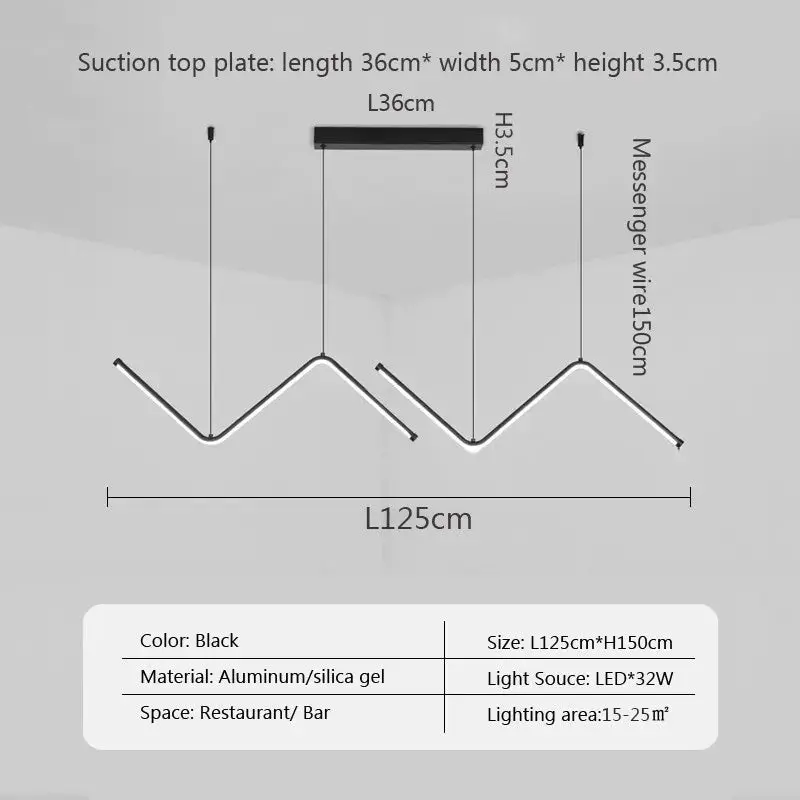 Modern LED Pendant Light Minimalist Chandelier For Dinning Room Kitchen Bar Restaurant Home Decor Led Lighting Remote Control