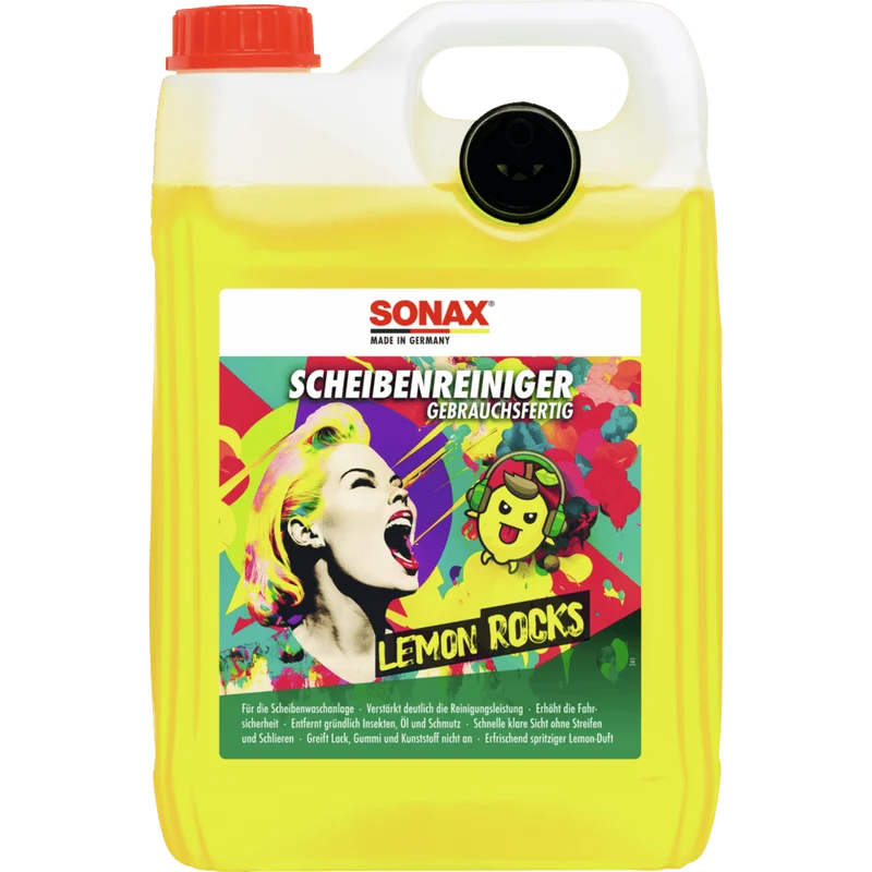 SONAX ScheibenReiniger gebrauchsfertig Lemon Rocks