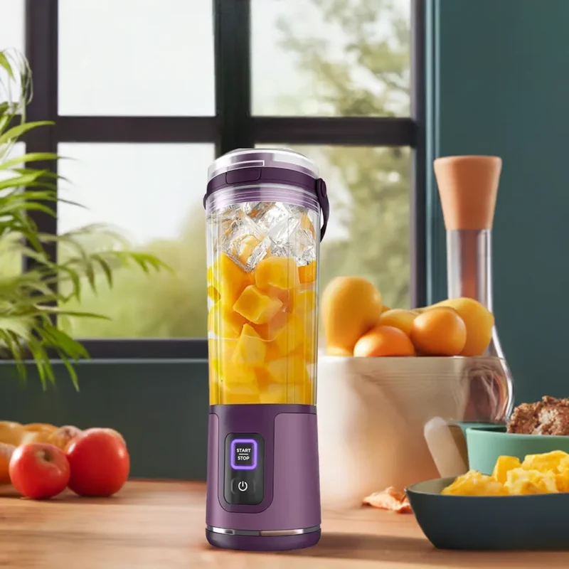 USB-C Rechargeable Portable Blender with Dishwasher Safe Parts