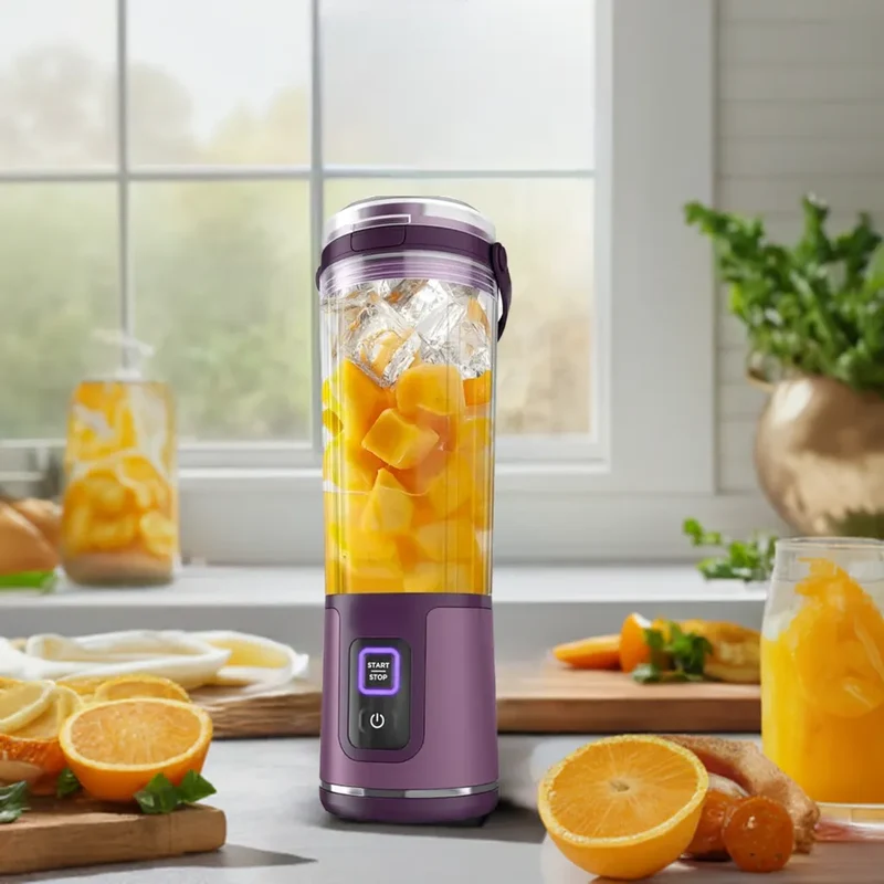 USB-C Rechargeable Portable Blender with Dishwasher Safe Parts