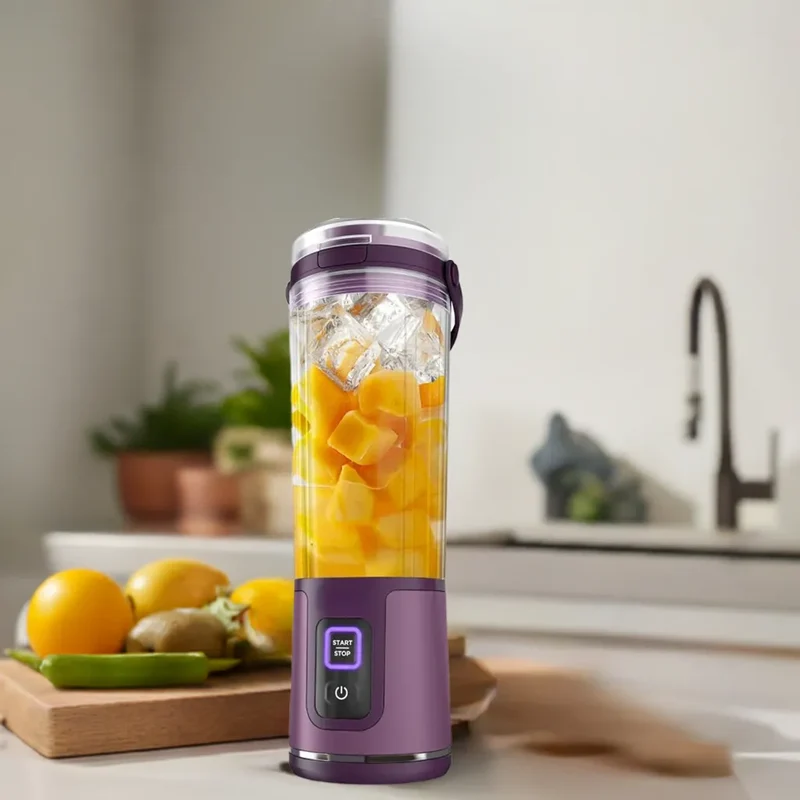 USB-C Rechargeable Portable Blender with Dishwasher Safe Parts