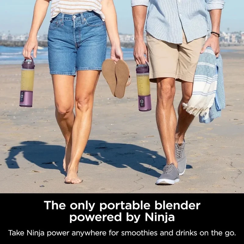 USB-C Rechargeable Portable Blender with Dishwasher Safe Parts