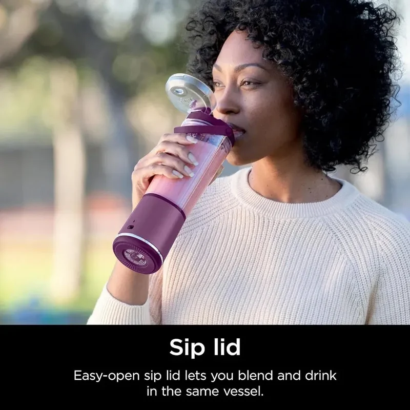 USB-C Rechargeable Portable Blender with Dishwasher Safe Parts