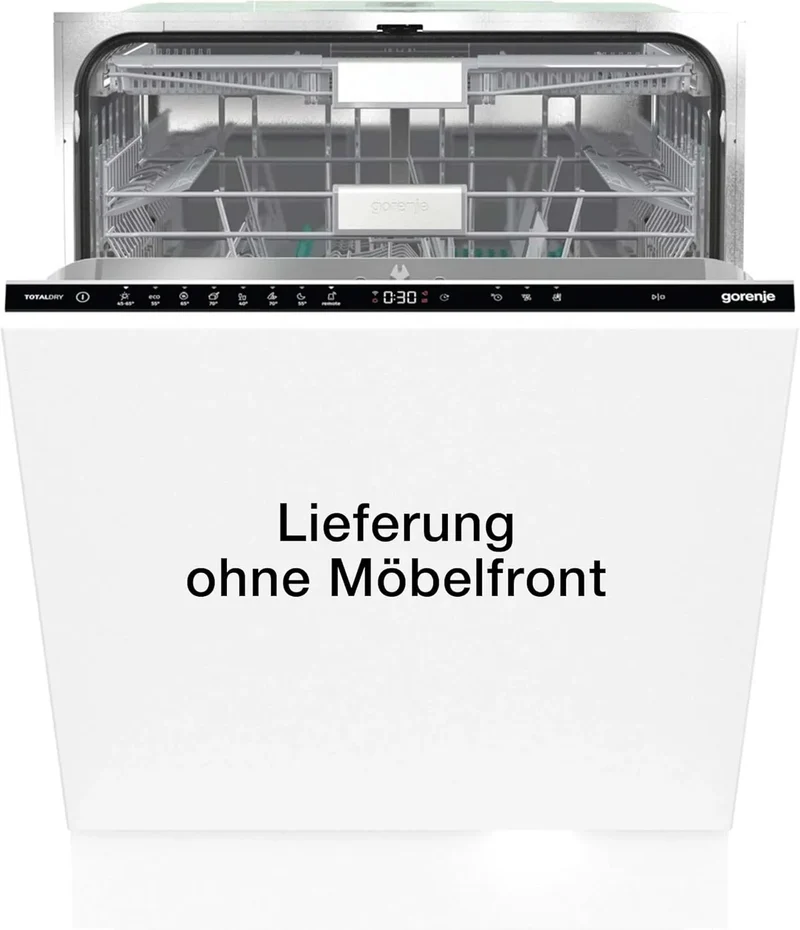Gorenje Geschirrspüler ULTRAB16WIFI, 16 Maßgedecke, 60cm Spülmaschine, 7 Betriebsprogramme, Memory-Funktion, Vollintegrierbarer