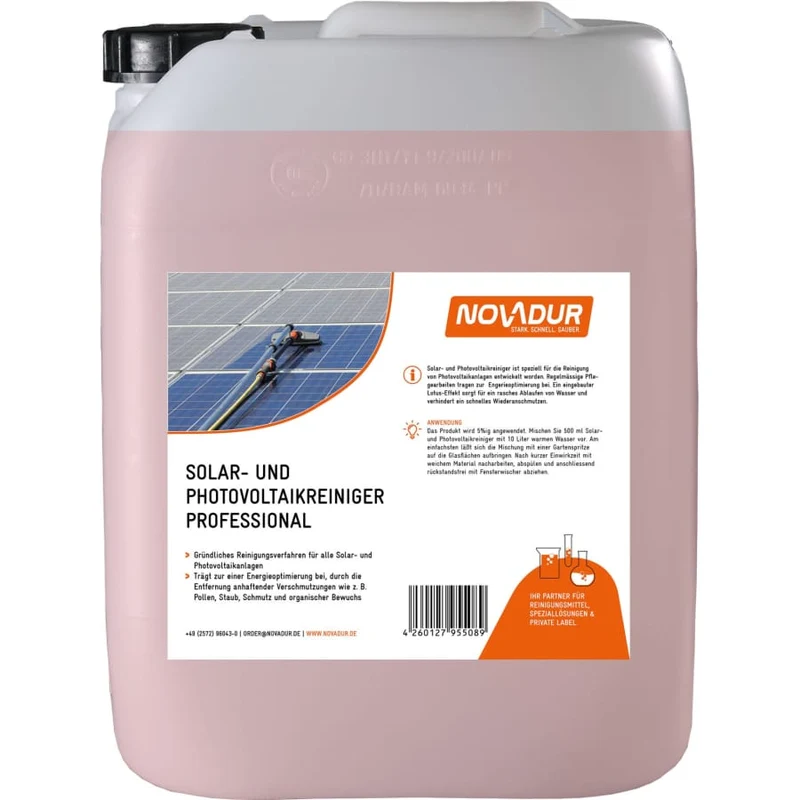 NOVADUR Solar- und Photovoltaikreiniger