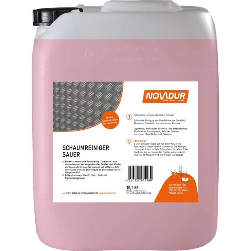 NOVADUR Schaumreiniger sauer