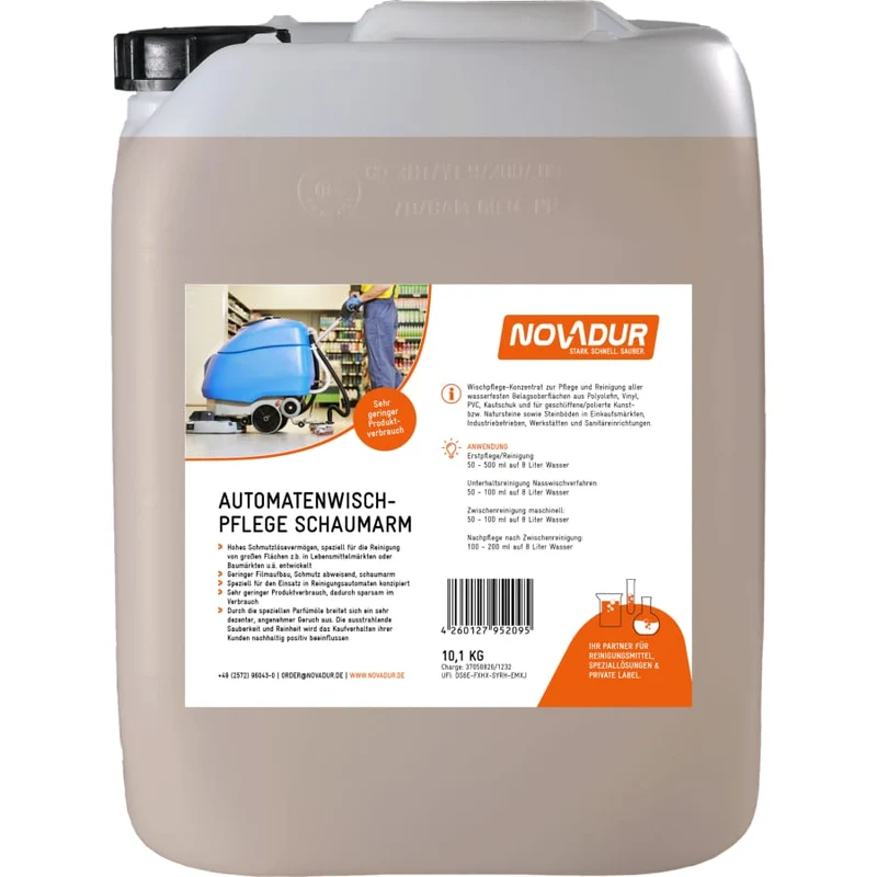 NOVADUR Automatenwischpflege schaumarm