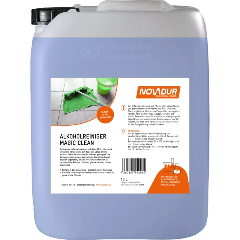 NOVADUR Alkoholreiniger Magic-Clean Wischpflege