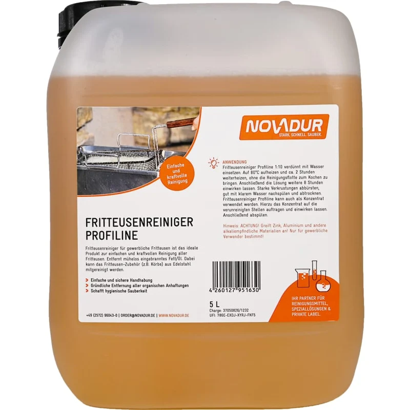 NOVADUR Fritteusenreiniger Profiline
