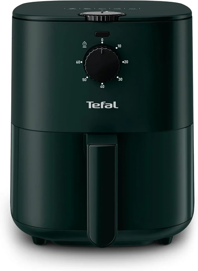 Tefal Heißluftfritteuse EY1303, Easy Fry Essential, einstellbare Temperaturkontrolle, Antihaftbeschichtung, Forest, 3,5 L Fassungsvermögen, Timer