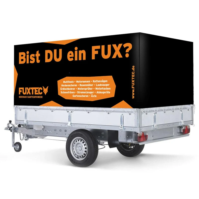 B-WARE FUXTEC Hochplane Plane für Anhänger F 750 DBL 850 M opti AN STEMA 80cm