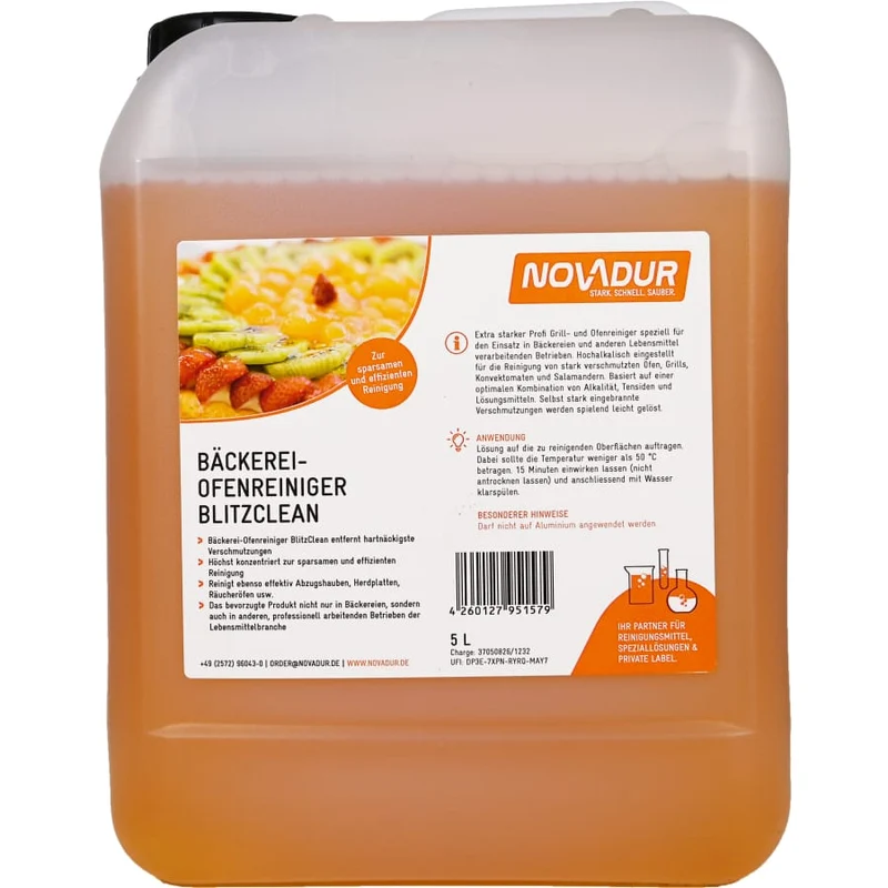 NOVADUR Bäckerei-Ofenreiniger BlitzClean