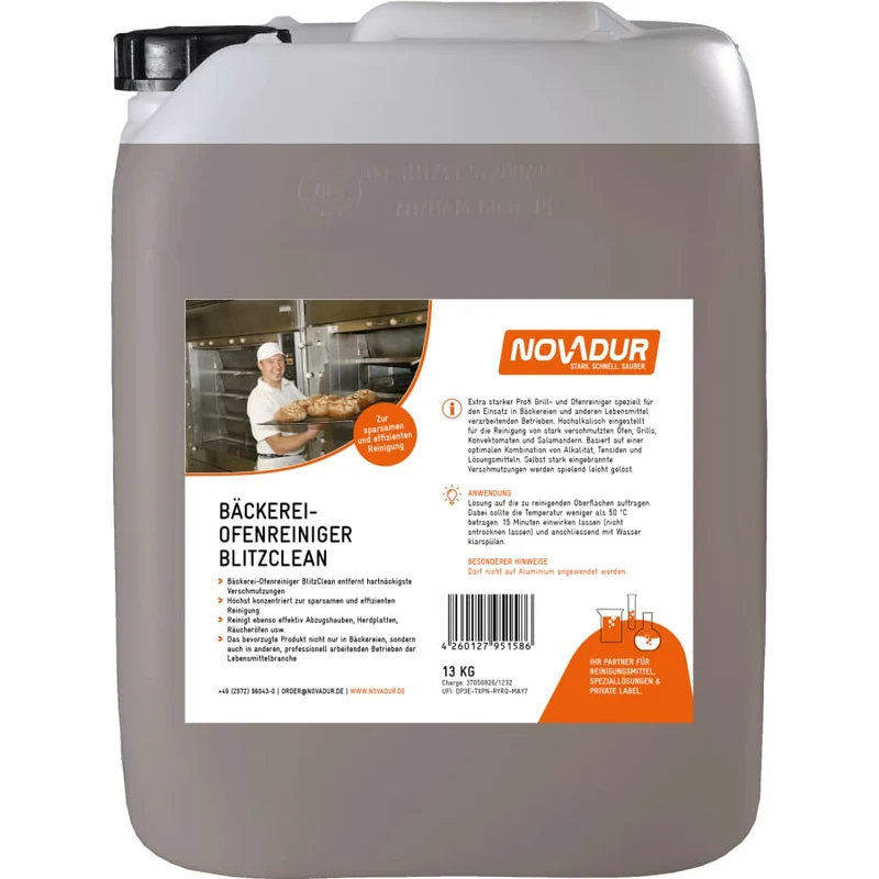 NOVADUR Bäckerei-Ofenreiniger BlitzClean