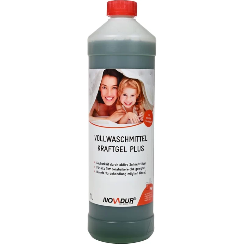 NOVADUR Vollwaschmittel KraftGel Plus